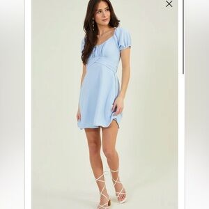 New with tags altard state Elsie puff sleeve dress